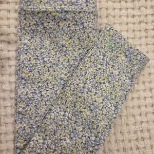 Vineyard Vines Blue and Green Patterned Kids Leggings